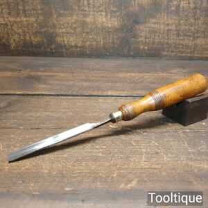 Vintage James Howarth Carpenter’s 3/8” Gouge Chisel - Sharpened Honed Vintage James Howarth Carpenter’s 3/8” Gouge Chisel - Sharpened Honed