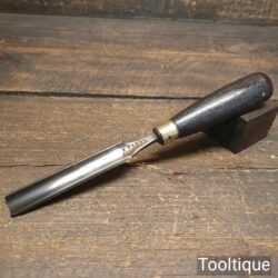 Vintage I. Sorby Carpenter’s 9/16” Gouge Chisel Rosewood Handle - Sharpened Honed