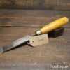 Vintage Buck & Ryan Carpenter’s 7/8” Firmer Chisel Boxwood Handle - Sharpened Honed