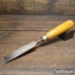 Vintage Buck & Ryan Carpenter’s 7/8” Firmer Chisel Boxwood Handle - Sharpened Honed