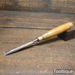 Vintage W. Marples & Sons Carpenter’s 3/8” Bevel Edge Chisel - Fully Refurbished