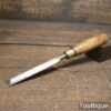 Vintage I. Sorby Carpenter’s 1/2” Bevel Edge Chisel Boxwood Handle - Sharpened Honed