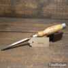 Vintage W. Marples & Sons Carpenter’s 1/4” Cast Steel Mortice Chisel - Fully Refurbished