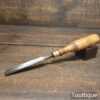Vintage Robert Sorby Carpenter’s 1/2” Gouge Chisel Boxwood Handle - Sharpened Honed