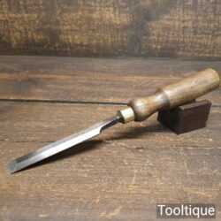 Vintage Stormont Carpenter’s 3/4” Bevel Edge Chisel Ash Handle- Sharpened Honed