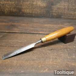 Vintage Carpenter’s 3/4” Bevel Edge Chisel Boxwood Handle - Sharpened Honed