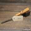 Vintage Thomas Ibbotson & Co. Carpenter’s 9/32” Firmer Chisel - Sharpened Honed