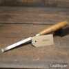 Vintage W. Marples & Sons Carpenter’s 3/8” Firmer Chisel Boxwood Handle - Sharpened Honed