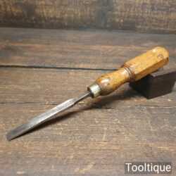 Vintage Thomas Ibbotson & Co. Carpenter’s 3/8” Firmer Chisel - Sharpened Honed
