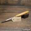 Vintage Stormont Carpenter’s 1/4” Firmer Chisel Boxwood Handle - Fully Refurbished