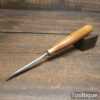 Vintage I. Sorby Carpenter’s 1/4” Bevel Edge Chisel Boxwood Handle - Fully Refurbished