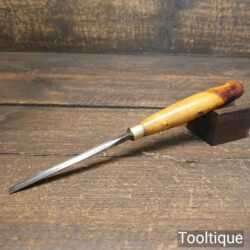 Vintage W. Marples & Son Carpenter’s 1/4” Bevel Edge Chisel - Fully Refurbished