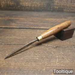 Vintage Buck & Ryan Carpenter’s Wood Carver’s 3/32” Firmer Chisel - Sharpened Honed