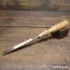 Vintage Footprint Carpenter’s 3/8” Firmer Chisel Ash Handle - Fully Refurbished