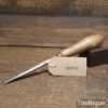Vintage Carpenter’s 1/4” Gouge Chisel Ash Handle - Sharpened Honed