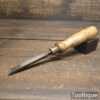 Vintage Stormont Carpenter’s 3/8” Firmer Chisel Ash Handle - Sharpened Honed