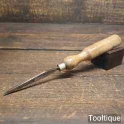 Vintage Buck & Hickman Toga Carpenter’s 1/8” Firmer Chisel - Sharpened Honed