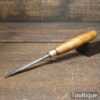 Vintage W. Marples & Son Carpenter’s 1/4” Bevel Edge Chisel Boxwood Handle - Fully Refurbished