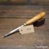 Vintage I. Sorby Carpenter’s 1/4” Firmer Chisel Boxwood Handle - Fully Refurbished