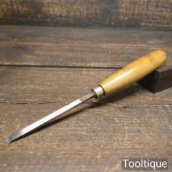 Vintage I. Sorby Carpenter’s 1/4” Firmer Chisel Boxwood Handle - Fully Refurbished