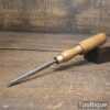 Vintage Brades & Co Carpenter’s 1/8” Bevel Edge Chisel Ash Handle - Sharpened Honed