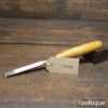 Vintage Carpenter’s 3/8” Firmer Chisel Boxwood Handle - Fully Refurbished