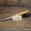 Vintage W. Marples & Son Carpenter’s 1/4” Bevel Edge Chisel Boxwood Handle - Fully Refurbished