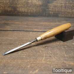 Vintage W. Marples & Son Carpenter’s 1/4” Bevel Edge Chisel Boxwood Handle - Fully Refurbished