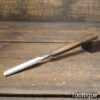 Vintage Robert Sorby Carpenter’s 1/2” Gouge Chisel Beechwood Handle - Sharpened Honed
