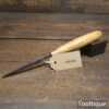 Vintage W. Marples & Sons Carpenter’s 1/8” Firmer Chisel Boxwood Handle - Sharpened Honed