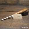 Vintage Buck & Ryan Carpenter’s 3/16” Firmer Chisel Boxwood Handle - Sharpened Honed