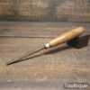 Vintage Buck & Ryan Carpenter’s 3/16” Firmer Chisel Boxwood Handle - Sharpened Honed