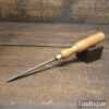 Vintage Frank Mills & Co WearWell Carpenter’s 3/16” Firmer Chisel - Sharpened Honed