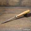 Vintage Robert Sorby Carpenter’s 1/4” Firmer Chisel Boxwood Handle - Fully Refurbished