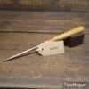 Vintage Woodcarving 1/8” Veiner Carving Chisel Boxwood Handle - Fully Refurbished