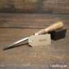 Vintage Footprint Carpenter’s 1/4” Firmer Chisel Ash Handle - Sharpened Honed