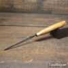Vintage Carpenter’s 1/16” Firmer Chisel Boxwood Handle - Sharpened Honed