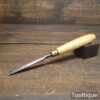 Vintage Carpenter’s 3/8” Bevel Edge Chisel Boxwood Handle - Fully Refurbished