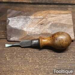 Sweet Little Vintage 4 ¼” Miniature Cabinet Screwdriver - Good Condition