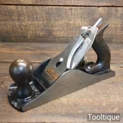 Vintage Stanley England No: 4 ½ Wide Bodied Smoothing Plane - Fully Refurbished