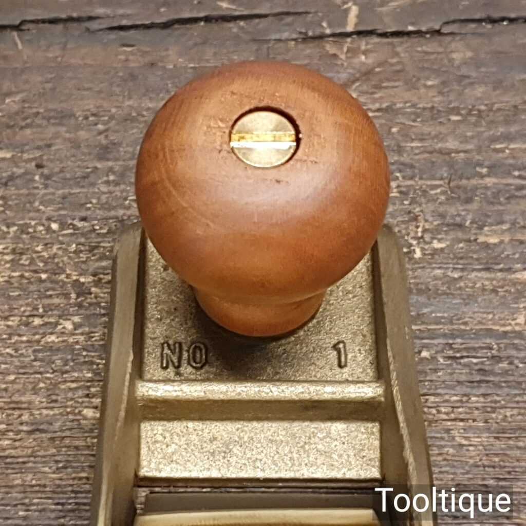 Vintage Boxed Quangsheng Luban No1 Bailey Pattern Bench Smoothing