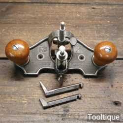 Vintage Stanley USA No: 71 Hand Router Plane Pat Dated 1901/07 - Good Condition