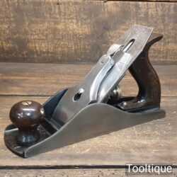 Vintage Stanley USA No: 4 ½ Wide Bodied Low Knob Smoothing Plane - Fully Refurbished