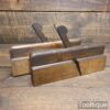 Matched Pair Antique Sims 1816-1834 London No: 15 Hollow & Round Moulding Planes