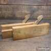 Antique 5/8” Alex Mathieson & Son 3/16” Tongue & Groove Beechwood Planes