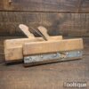 Antique 5/8” Alex Mathieson & Son 3/16” Tongue & Groove Beechwood Planes