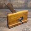 Interesting Antique G. H. Buck 1824 Coachmaker’s Beechwood T Rabbet Plane