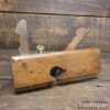 Antique Griffiths of Norwich ½” Dado Beechwood Moulding Plane - Good Condition
