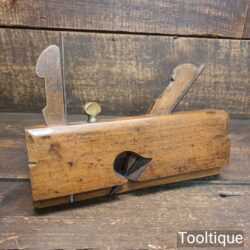 Antique Griffiths of Norwich ½” Dado Beechwood Moulding Plane - Good Condition