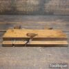 Antique Griffiths of Norwich ½” Dado Beechwood Moulding Plane - Good Condition